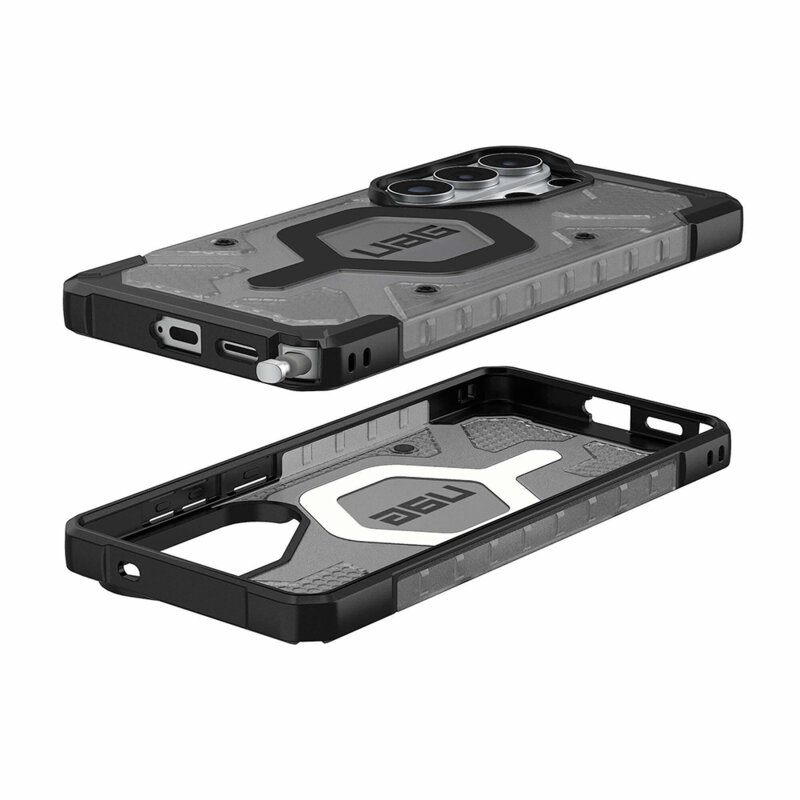 Husa Samsung Galaxy S26 Ultra UAG Pathfinder Clear MagSafe, Ash / Black