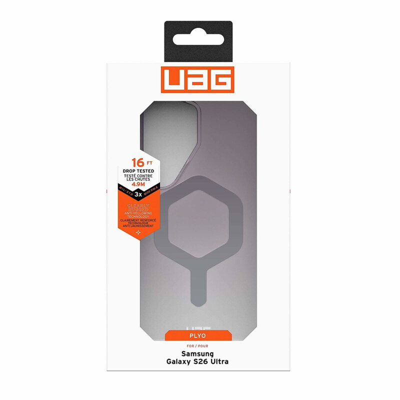 Husa Samsung Galaxy S26 Ultra UAG Plyo MagSafe, Black Clear Ombre