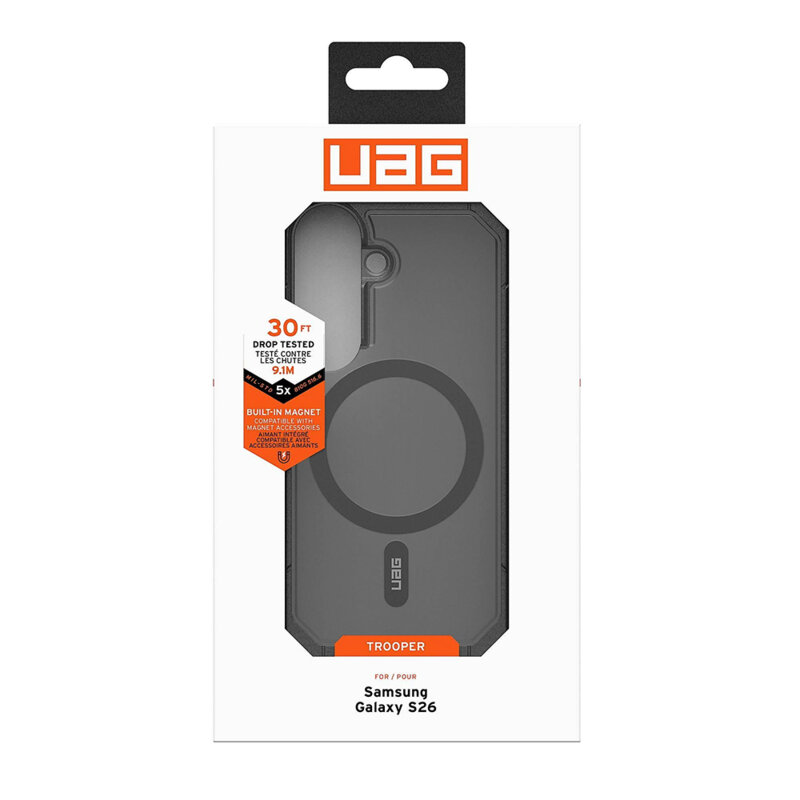 Husa Samsung Galaxy S26 UAG Trooper MagSafe, Ash