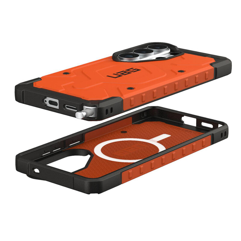 Husa Samsung Galaxy S26 Ultra UAG Pathfinder MagSafe, portocaliu