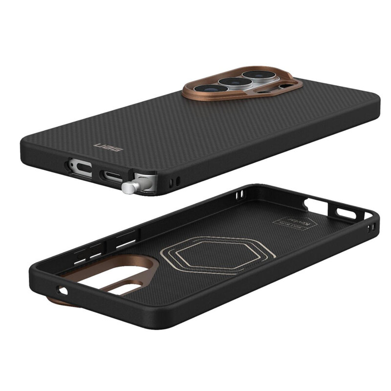 Husa Samsung Galaxy S26 Ultra UAG Fibr Armr MagSafe, Black/Bronze