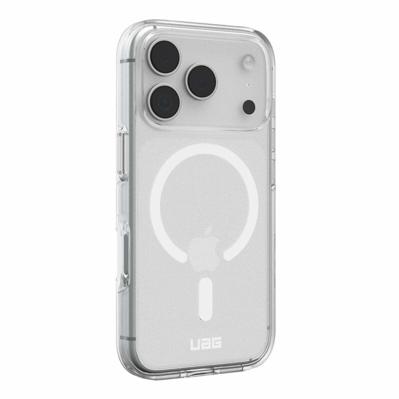 Husa iPhone 18 Pro UAG Scout Clear MagSafe, Ice White