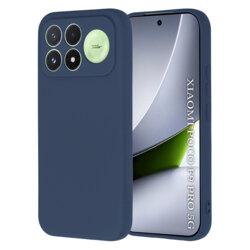 Husa silicon Xiaomi Poco F9 Pro Techsuit SoftFlex, bleumarin