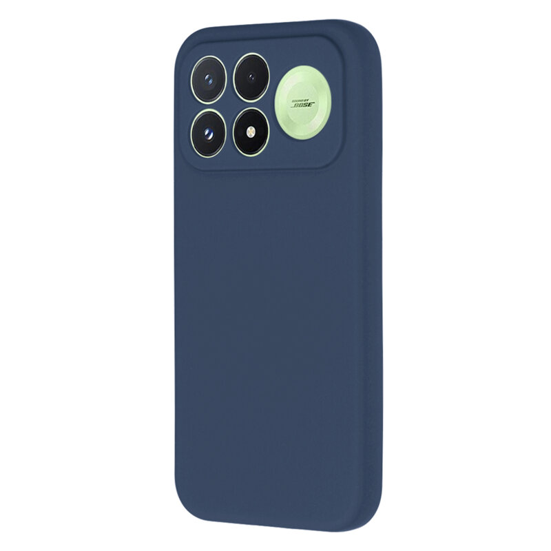 Husa silicon Xiaomi Poco F9 Pro Techsuit SoftFlex, bleumarin