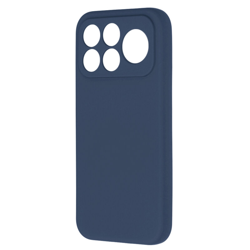 Husa silicon Xiaomi Poco F9 Pro Techsuit SoftFlex, bleumarin