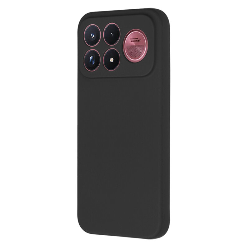 Husa silicon Xiaomi Poco F9 Ultra Techsuit SoftFlex, negru