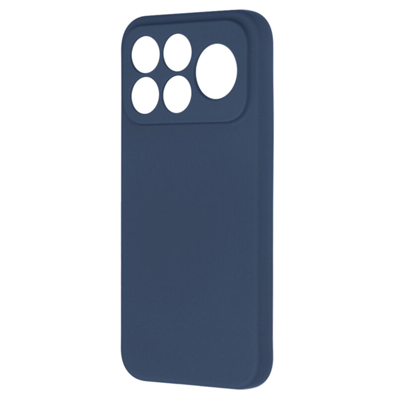 Husa silicon Xiaomi Poco F9 Ultra Techsuit SoftFlex, bleumarin