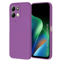 Husa silicon Xiaomi Redmi 17 4G Techsuit SoftFlex, mov