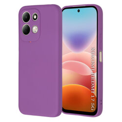 Husa silicon Xiaomi Redmi 17 5G Techsuit SoftFlex, mov