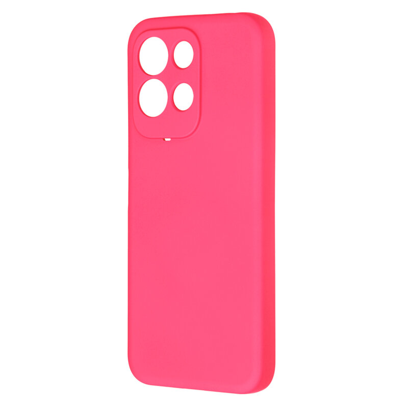 Husa silicon Xiaomi Redmi 17 4G Techsuit SoftFlex, fucsia