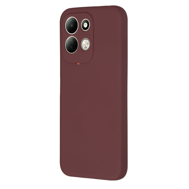 Husa silicon Xiaomi Redmi 17 5G Techsuit SoftFlex, bordo