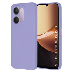 Husa silicon Xiaomi Redmi 17C 5G Techsuit SoftFlex, violet