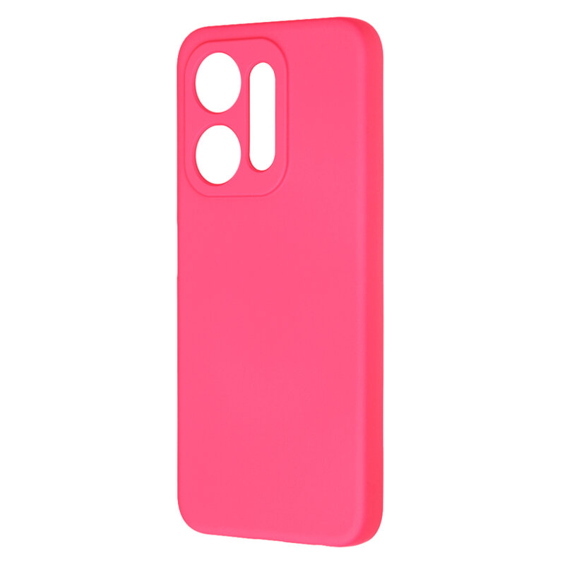 Husa silicon Xiaomi Redmi 17C 5G Techsuit SoftFlex, fucsia
