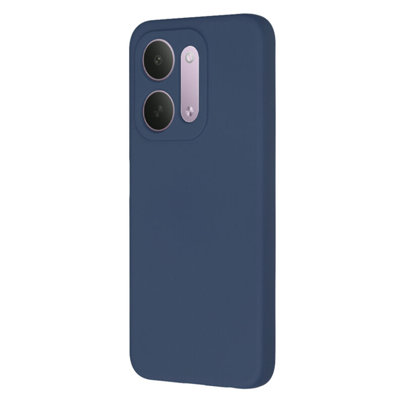 Husa silicon Xiaomi Redmi 17C 5G Techsuit SoftFlex, bleumarin