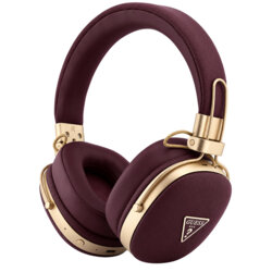 Casti Bluetooth Guess Grained Triangle Logo, bordo, GUOBHP72PGTCSU