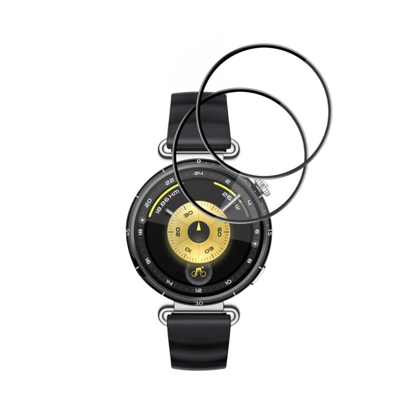 [Pachet 2x] Folie Huawei Watch GT 7 41mm Techsuit Nano Flex, negru