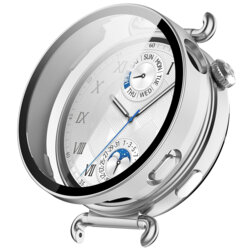 [Pachet 360°] Husa + folie Huawei Watch GT 7 41mm Techsuit Defense, gri