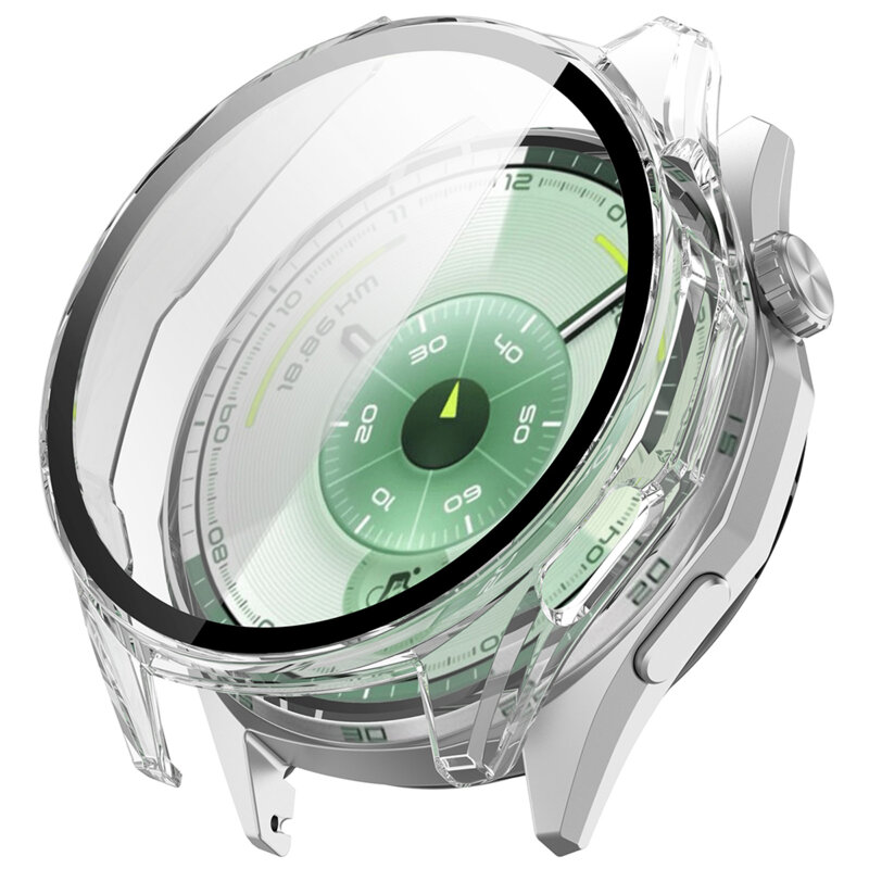 [Pachet 360°] Husa + folie Huawei Watch GT 7 46mm Techsuit Defense, transparenta