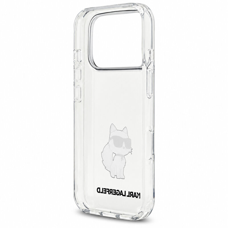 Husa iPhone 18 Pro Max Karl Lagerfeld IML NFT Choupette, transparenta, KLHCP18XHNCHTCT