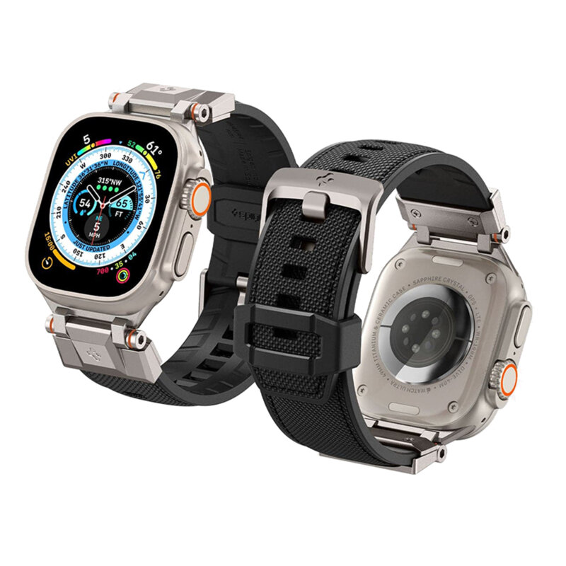 Curea Apple Watch Ultra Spigen DuraPro Armor, negru