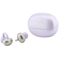 Casti wireless Bleuetooth 5.4, 300mAh Guess Metalic Finish, mov