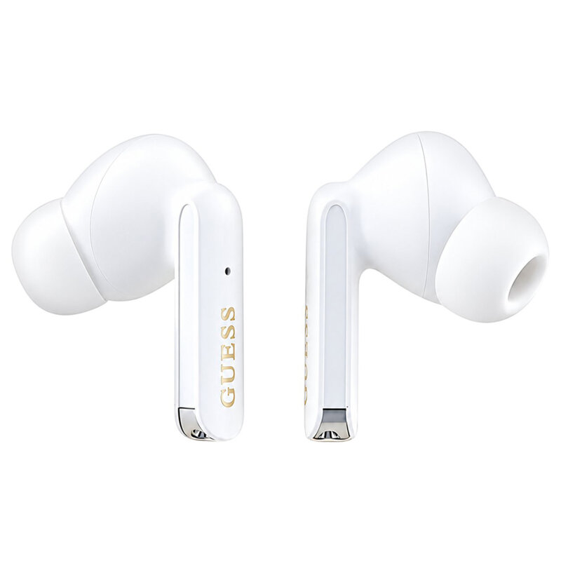 Casti in-ear TWS originale Guess, IPX4, auriu, GUTWSHDGKEED