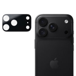 Folie camera iPhone 18 Pro Max Techsuit Full Glass, negru