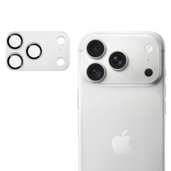 Folie camera iPhone 18 Pro Techsuit Full Glass, argintiu