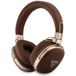 Casti Bluetooth Guess Grained Triangle Logo, maro, GUBHP72PGTCSW