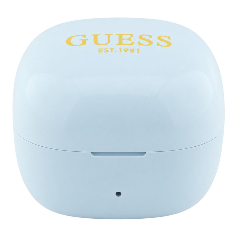 Casti sport Guess Mini Classic, turcoaz, GUTWSW85LEEQ