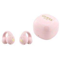 Casti sport Guess Mini Classic, roz, GUTWSW85LEEP