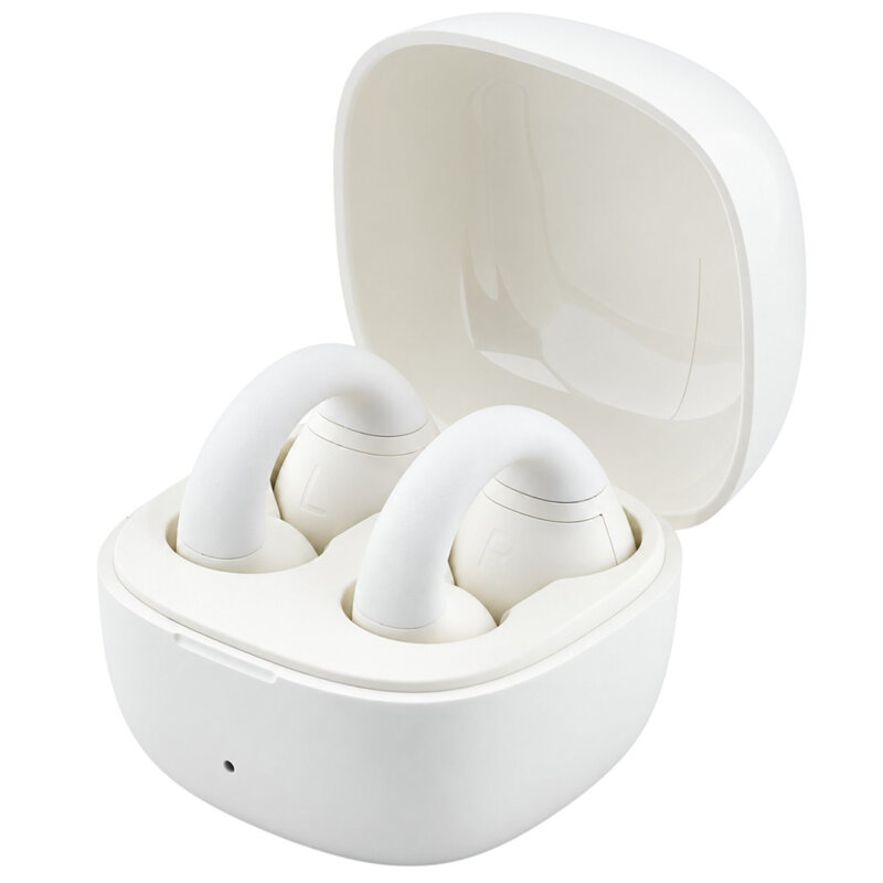 Casti sport Guess Mini Classic, alb, GUTWSW85LEEH