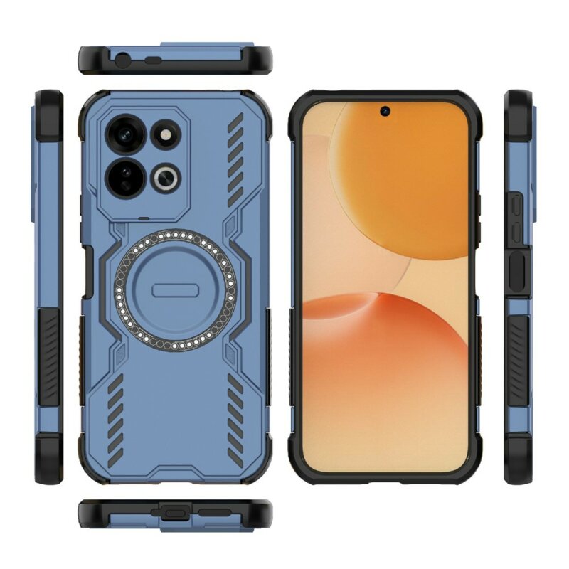 Husa Xiaomi Redmi 17 5G Techsuit ArmorMag Case, albastru