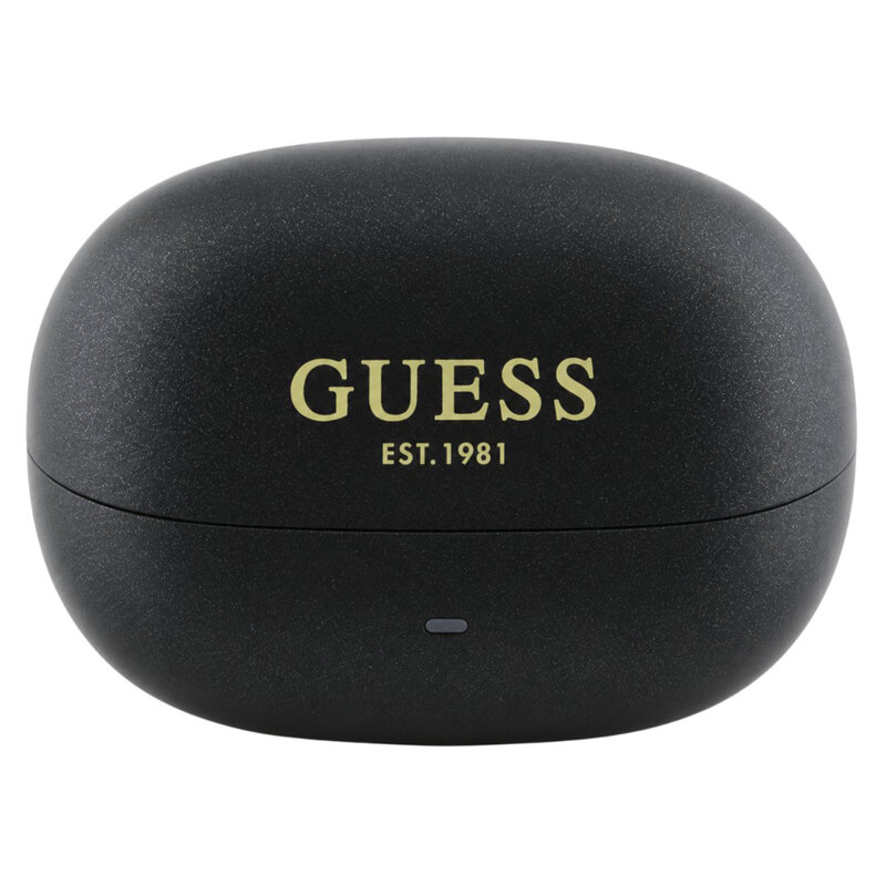 Casti wireless Guess, Bluetooth, TWS, negru, GUTWST88MCTGK