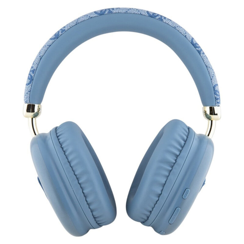 Casti wireless Bluetooth Guess, 400mAh, albastru, GUBHK1P4TPB