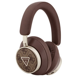 Casti Bluetooth Guess 4G Triangle Logo, maro, GUBHC15P4MRCTW
