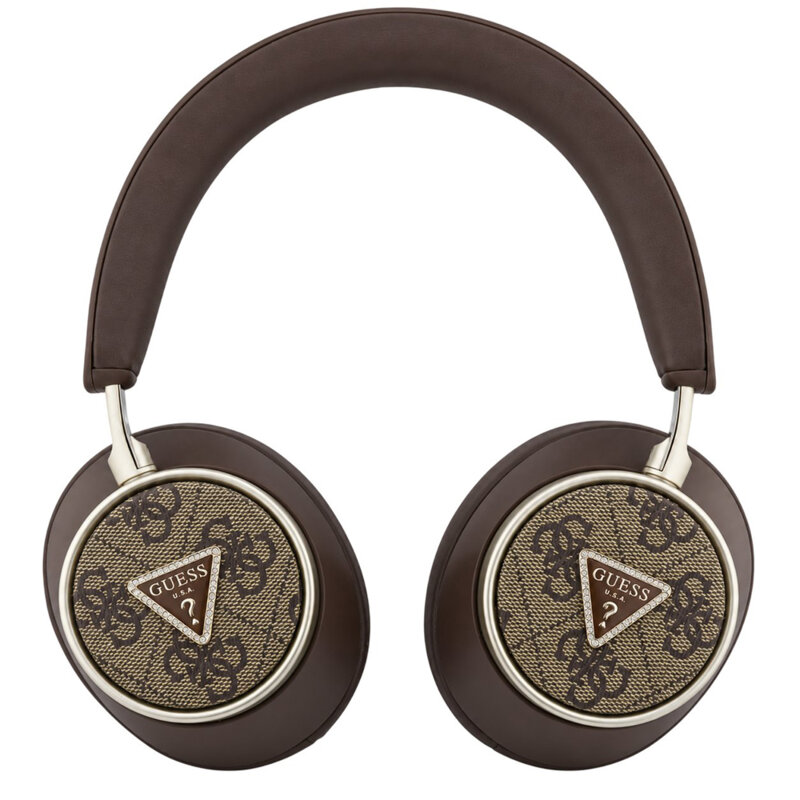 Casti Bluetooth Guess 4G Triangle Logo, maro, GUBHC15P4MRCTW