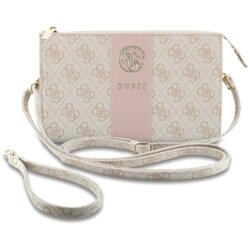 Geanta Guess telefon crossbody pentru femei, roz, GUWP6PG4S4RP