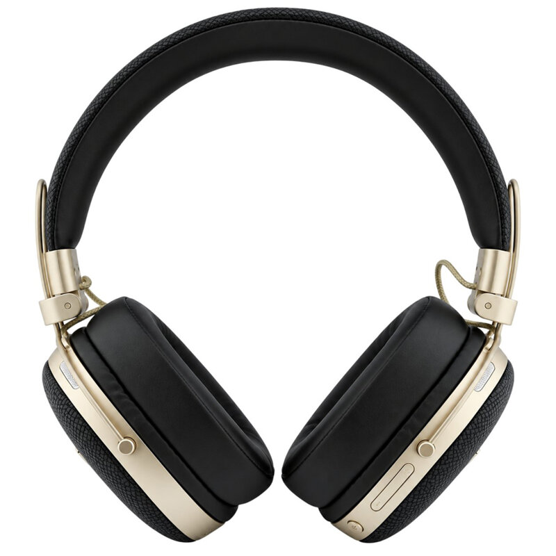 Casti Bluetooth Guess Grained Triangle Logo, negru, GUBHP72PGTCSK