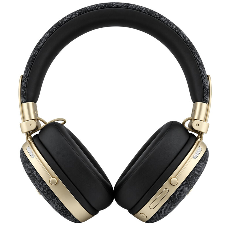 Casti Bluetooth Guess Metal 4G Script Logo, negru, GUBHP72P4SMDK