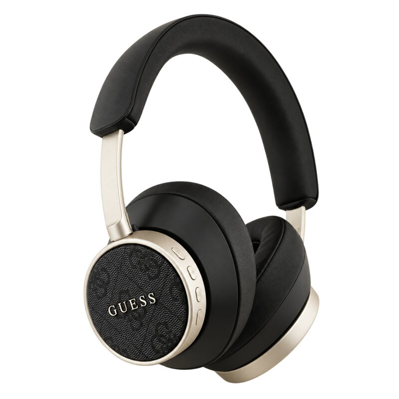 Casti wireless Guess 4G Classic Logo, negru, GUBHC15P4MRSCK