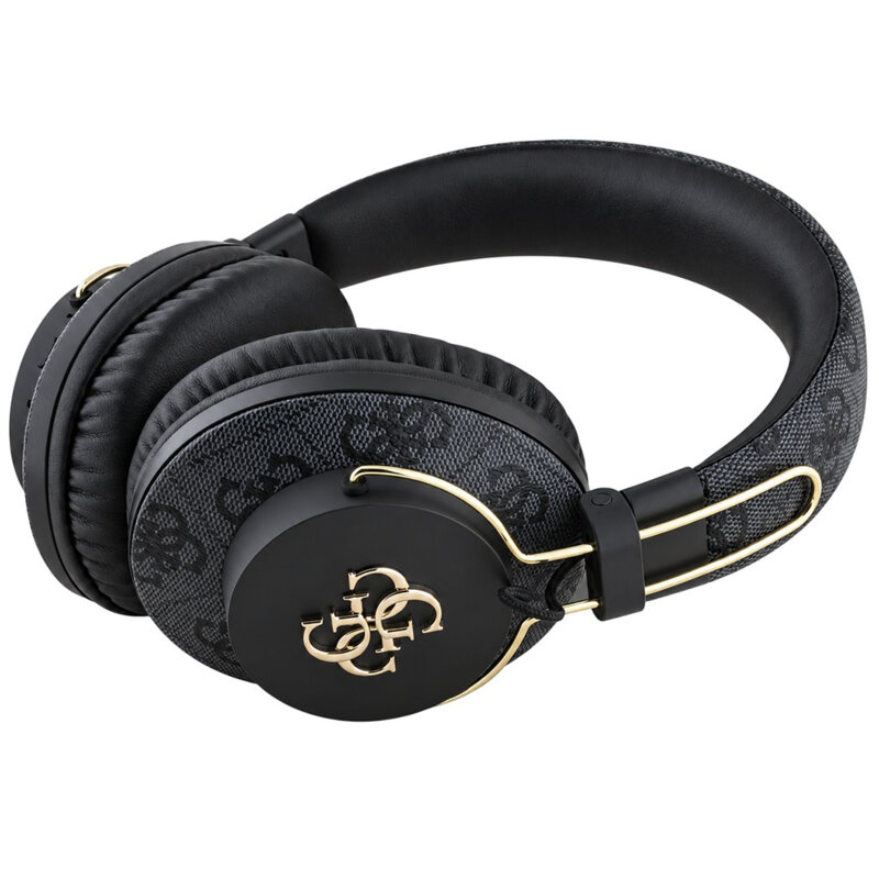 Casti wireless Bluetooth, ENC Guess, negru, GUBHS72P4FC4MK