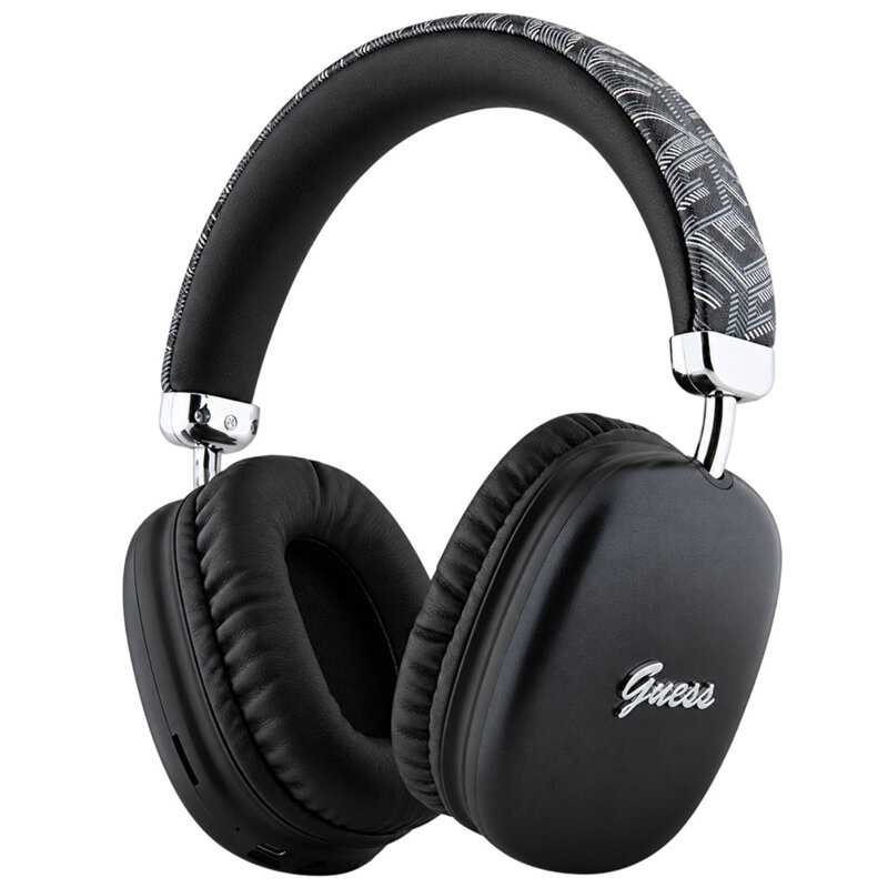 Casti Bluetooth wireless over-ear Guess GUBHK1GCTCSK, negru