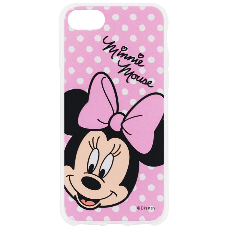 Husa iPhone 8 Cu Licenta Disney - Pink Minnie