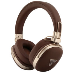 Casti Bluetooth Guess Grained Triangle Logo, maro, GUBHP72PGTCSW