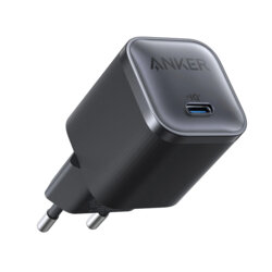 Incarcator de priza GaN, USB-C, 45W, Anker Nano, negru