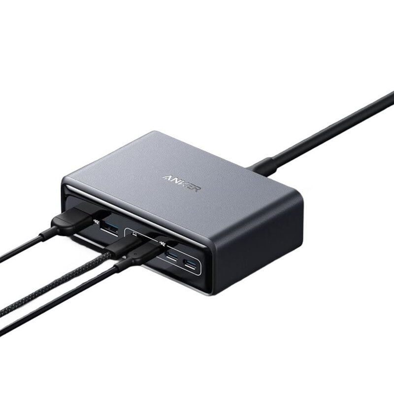 Statie incarcare GaN Super Fast Charge 200W Anker Prime, negru