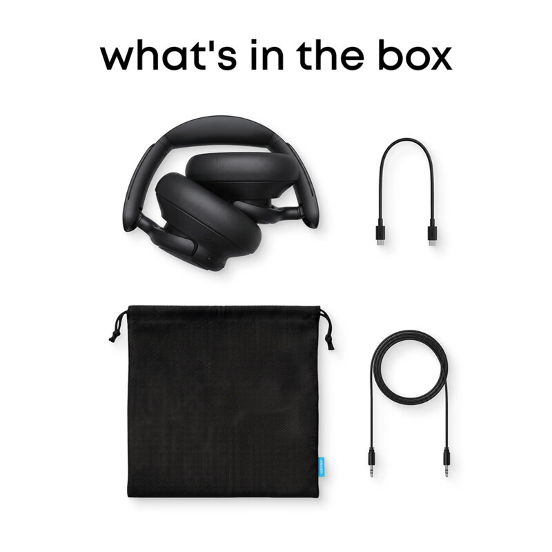 Casti on-ear Active Noise Cancelling Anker Soundcore Q31i, negru