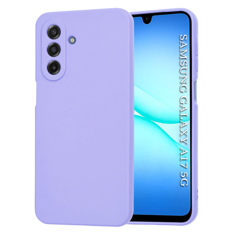 Husa silicon Samsung Galaxy A18 4G Techsuit SoftFlex, violet