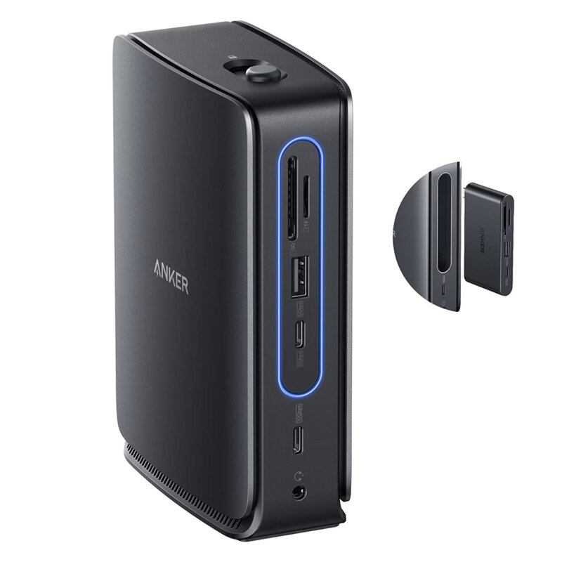 Hub 13-in-1 Anker Nano, negru, A83C3311